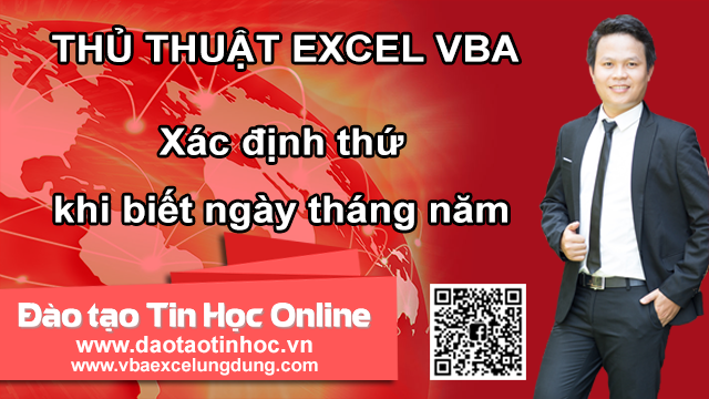 Xác định thứ khi biết ngày tháng năm