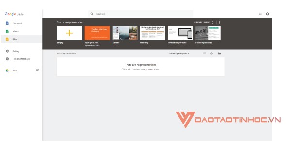 sử dụng powerpoint online