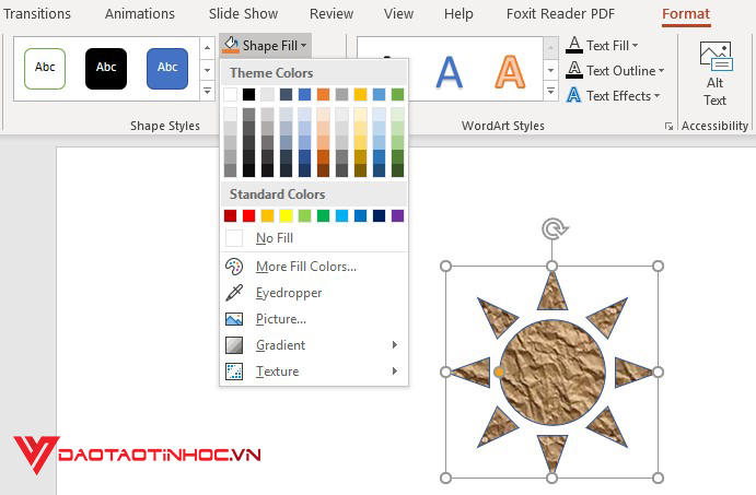 Cách cắt hình ảnh Powerpoint với định dạng tùy ý 4