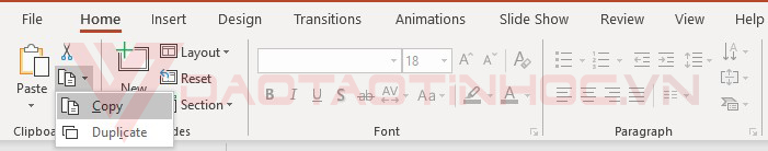 Một số công cụ Powerpoint thông dụng nhất