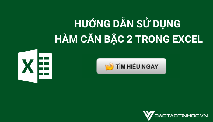 hàm căn bậc 2 trong excel