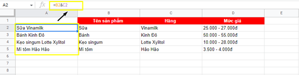 hàm vlookup 2 điều kiện 1