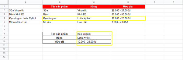 hàm vlookup 2 điều kiện 5