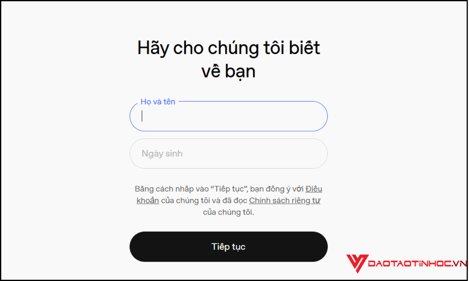 Cách đăng ký ChatGPT miễn phí bước 3