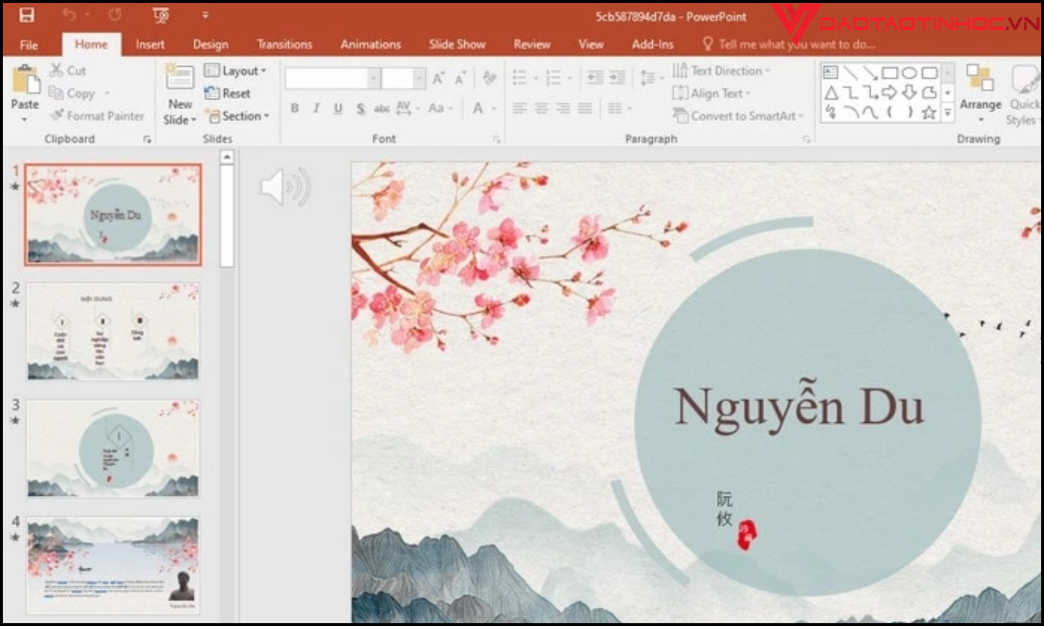 Chọn màu sắc và font chữ phù hợp khi thiết kế PowerPoint chuyên nghiệp