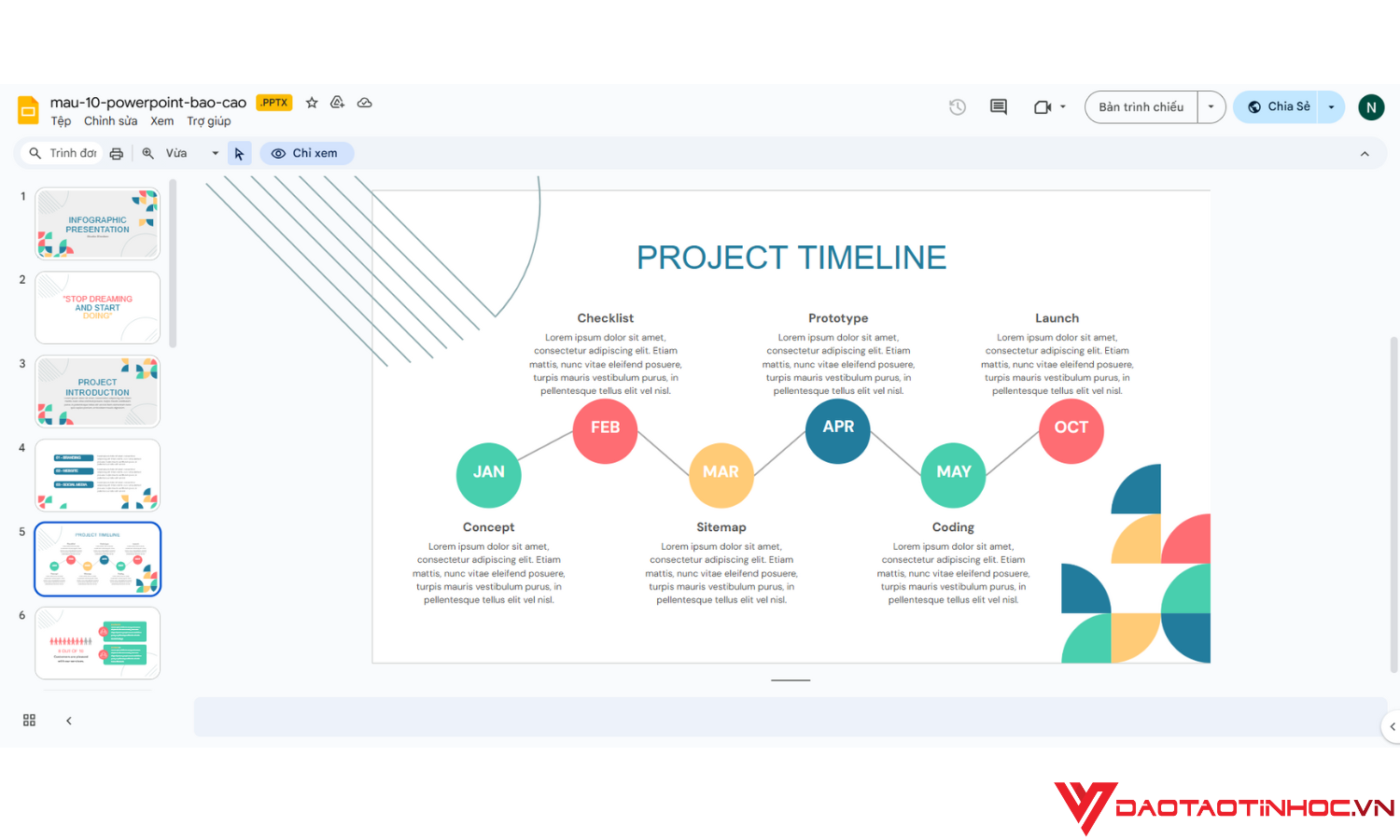 Gợi ý các mẫu PowerPoint báo cáo công việc đẹp 2
