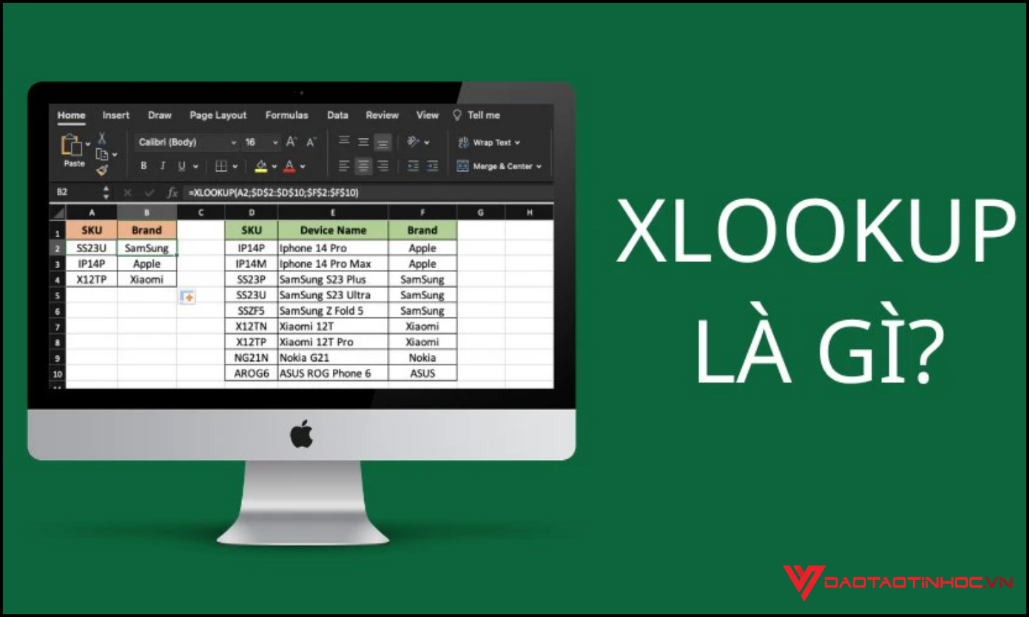Hàm XLOOKUP là gì?