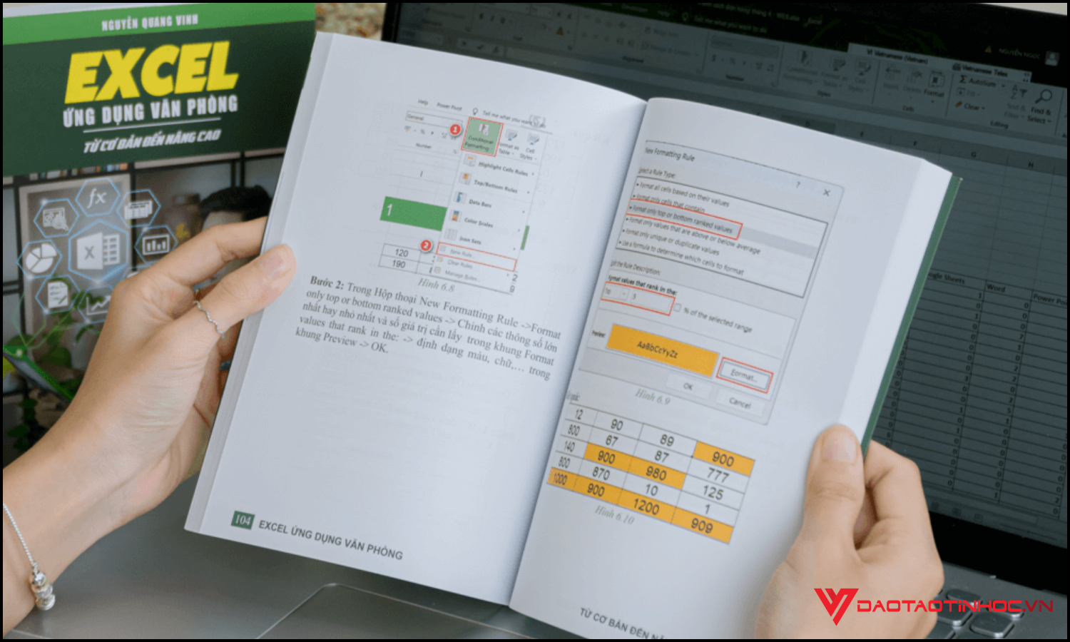 Sách Excel ứng dụng văn phòng từ cơ bản đến nâng cao