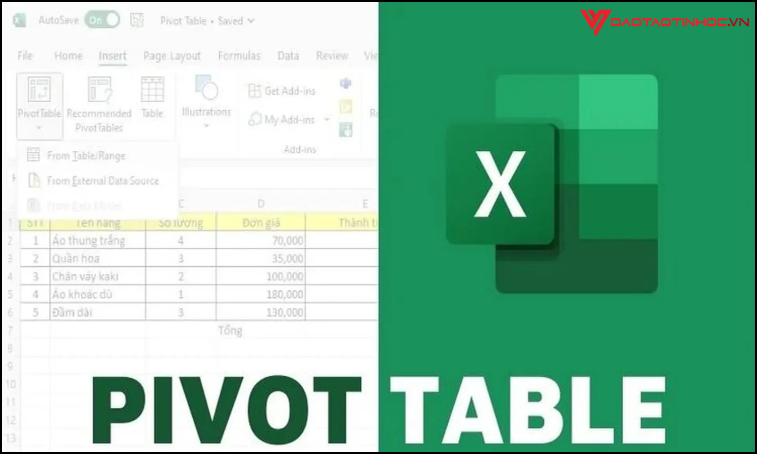 Khi nào nên sử dụng Pivot Table trong văn phòng?