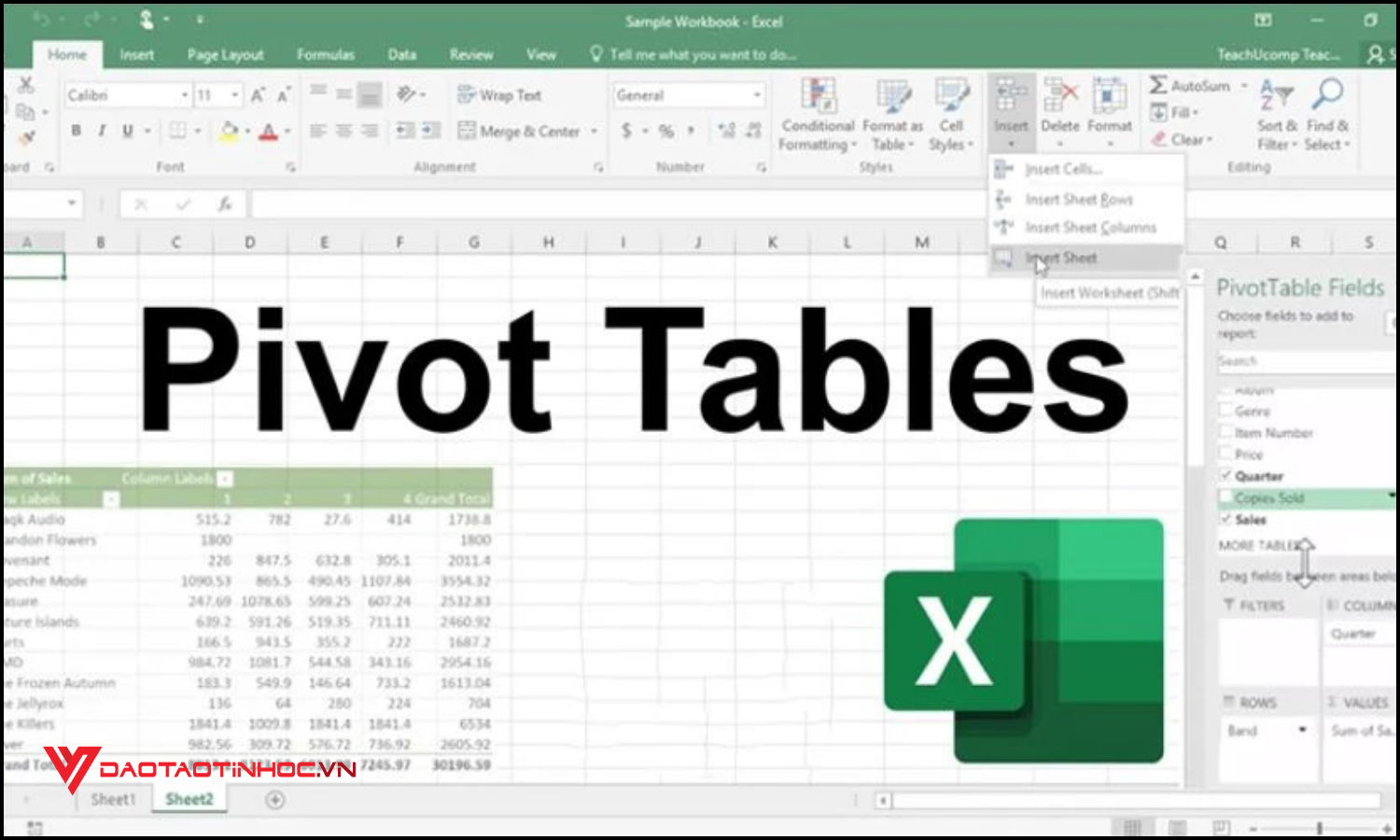 Những lỗi thường gặp khi sử dụng Pivot Table