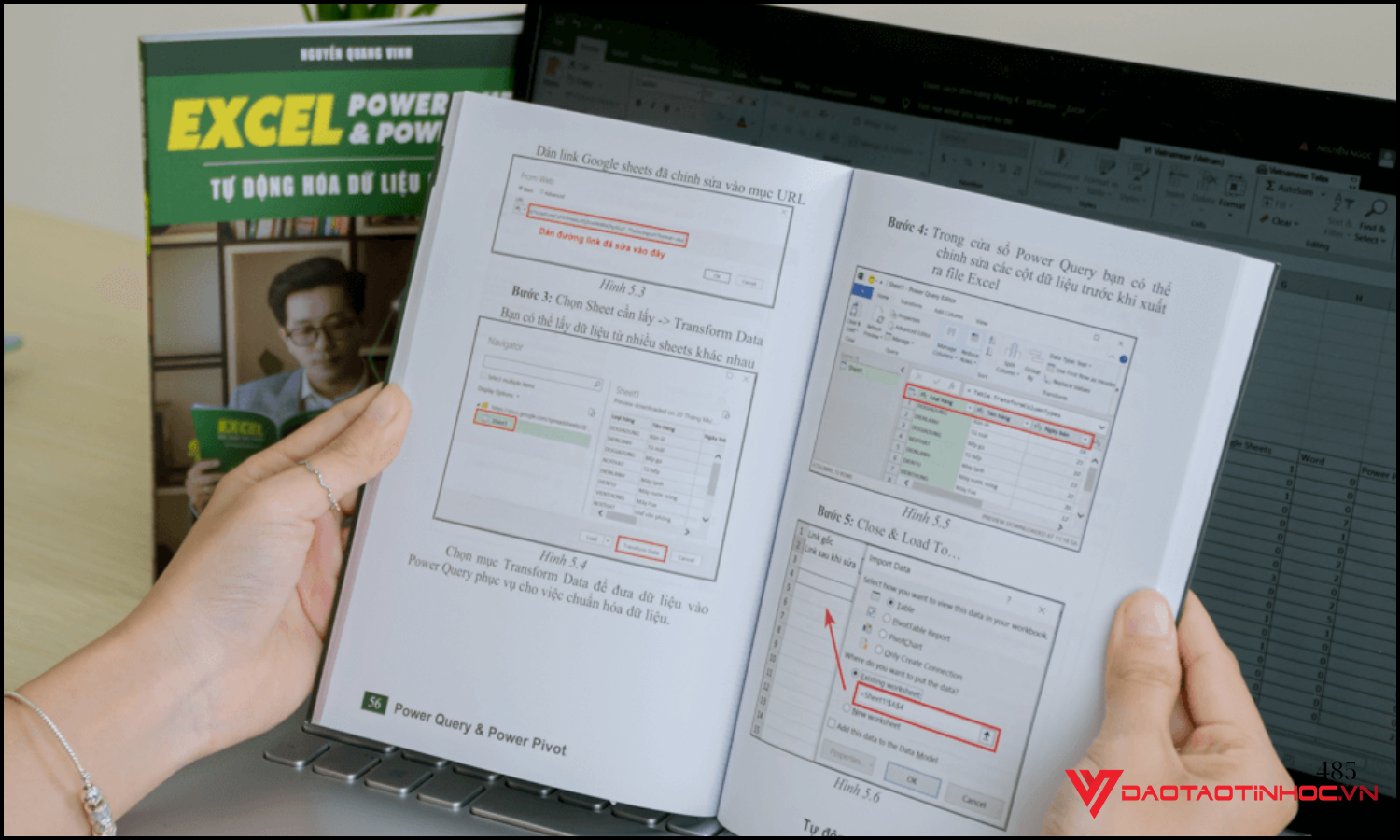 Sách Power Query & Power Pivot tự động hóa dữ liệu báo cáo