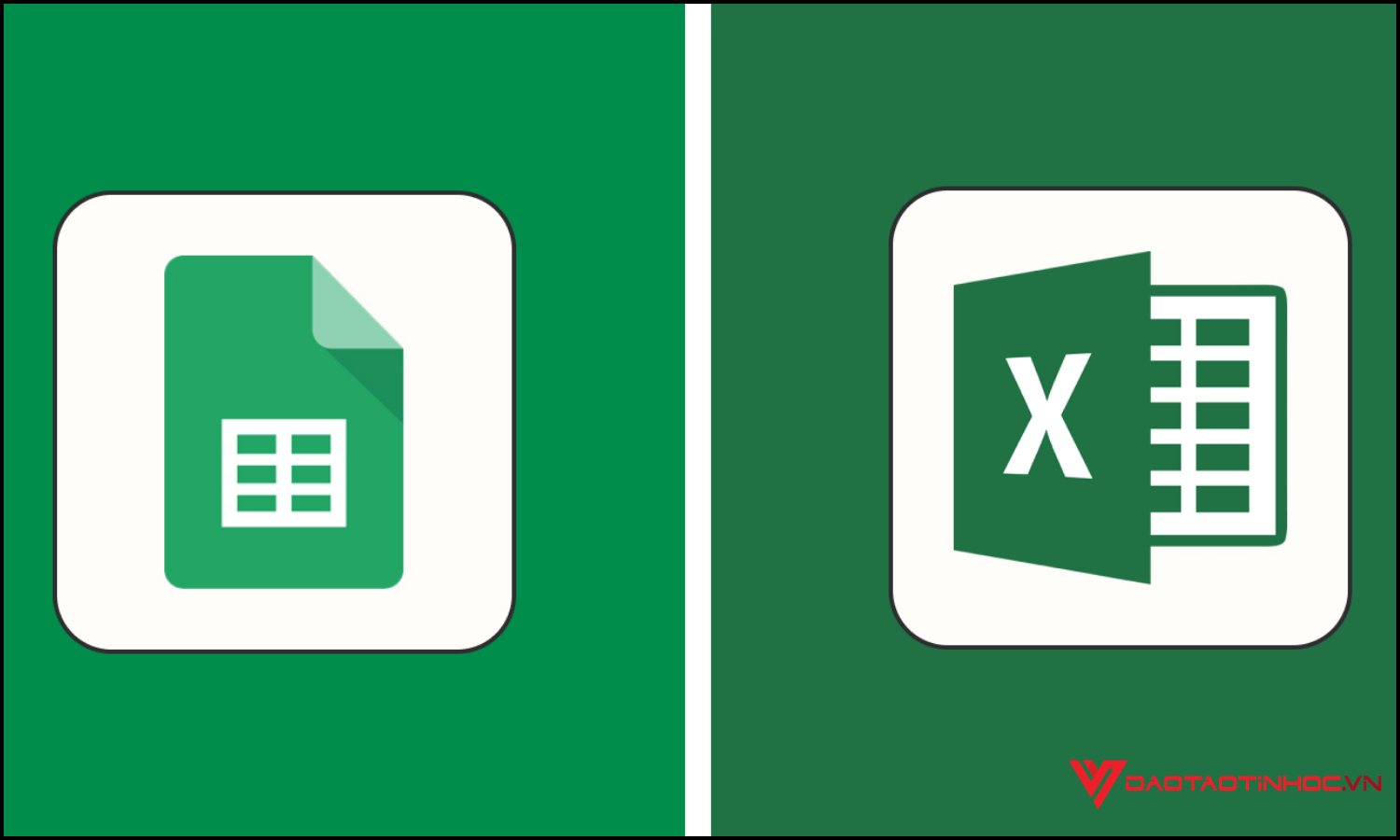 So sánh Google Sheets và Excel chi tiết