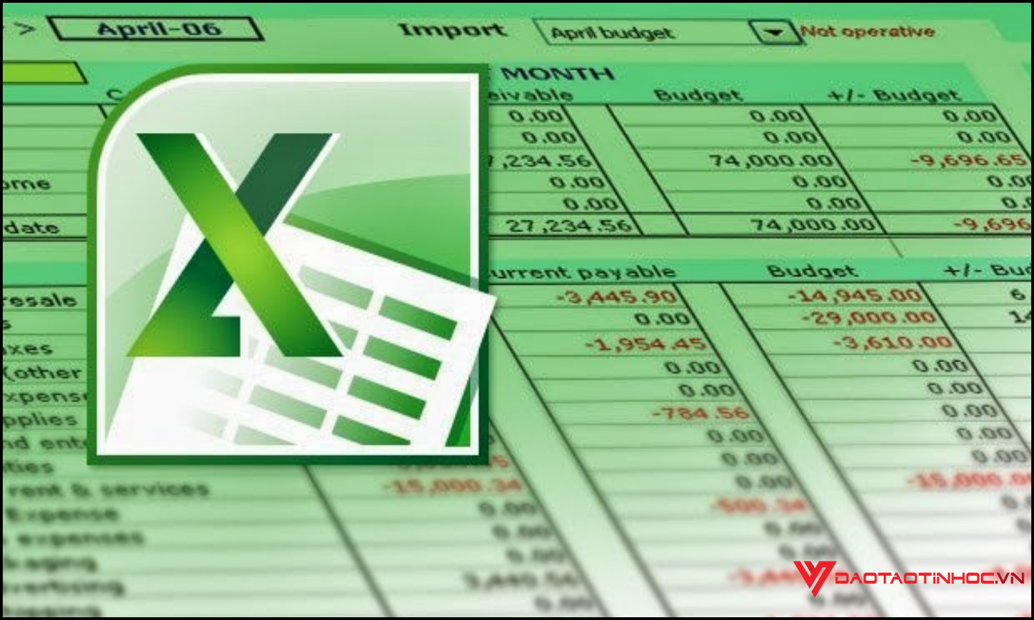 Tự học Excel tại nhà bằng sách thực hành thực tế