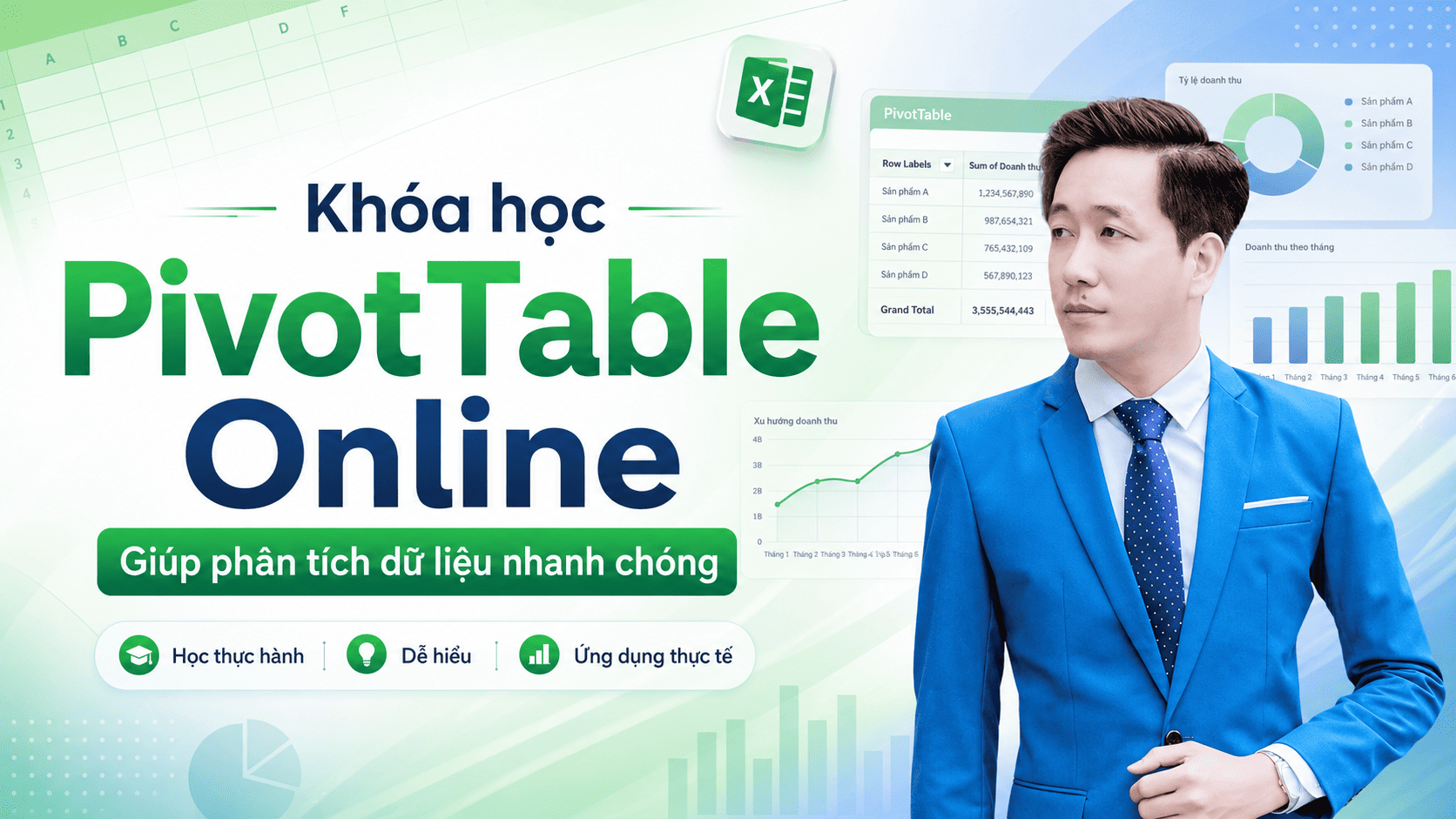 Khóa học pivot table online